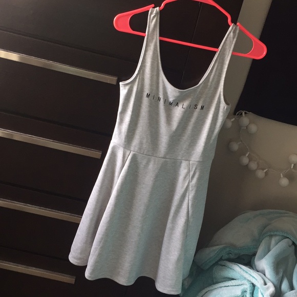 H&M Dresses & Skirts - Gray skater dress